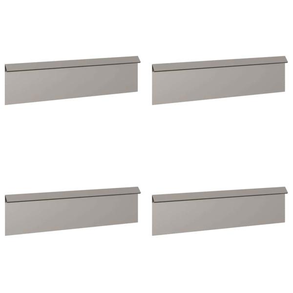 Schneckenzauns 8 pcs Rostig Wetterfeststahl