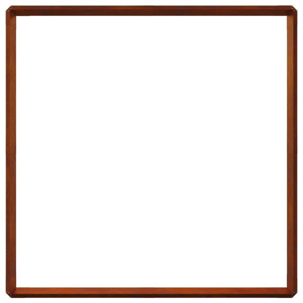 Schneckenzauns 12 pcs Rostig Wetterfeststahl