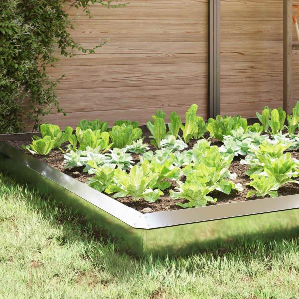 Schneckenzauns 16 pcs Silber Verzinkter Stahl