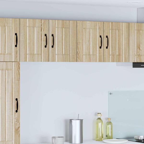 ARDEBO.de - Küchenhängeschrank mit Regal 2 pcs Sonoma-Eiche 60 x 31 x 40 cm