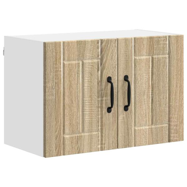 Küchenhängeschrank mit Regal 2 pcs Sonoma-Eiche 60 x 31 x 40 cm