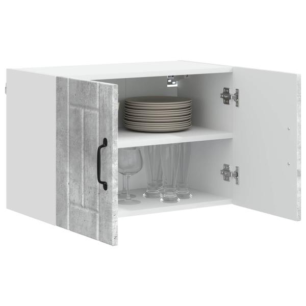 Wandschrank LUCCA Betongrau 60 x 31 x 40 cm Holzwerkstoff