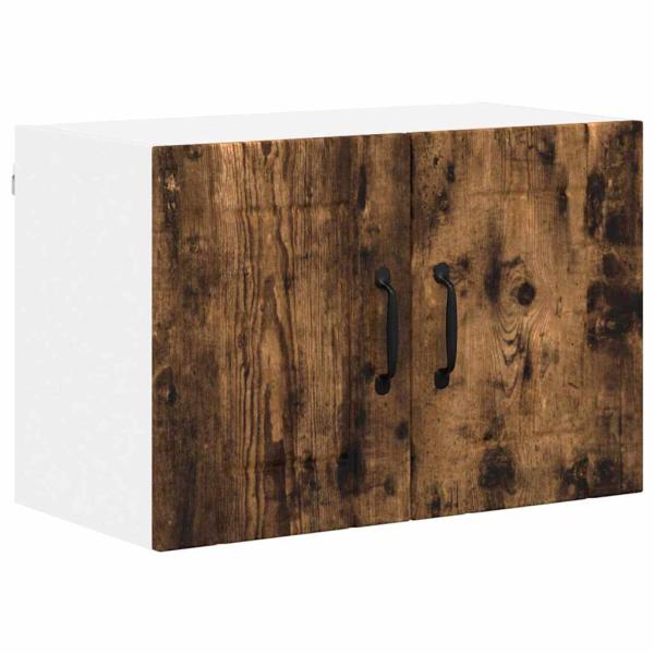 Küchenhängeschrank mit Regal 2 pcs Räuchereiche 60 x 31 x 40 cm