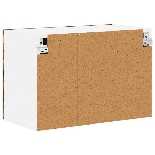 Küchenhängeschrank mit Regal 2 pcs Räuchereiche 60 x 31 x 40 cm