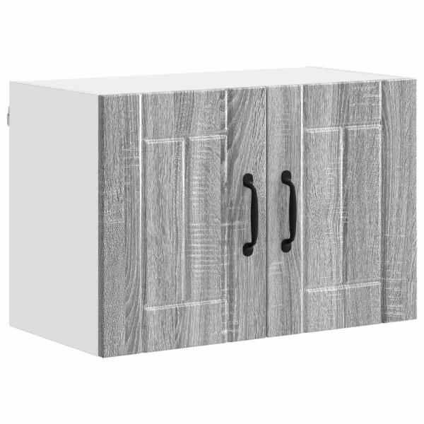 Wandschrank LUCCA 2 stk. Graues Sonoma Holzwerkstoff