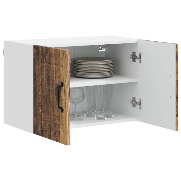 Küchenhängeschrank 2 pcs Altholz 60 x 31 x 40 cm Holzwerkstoff