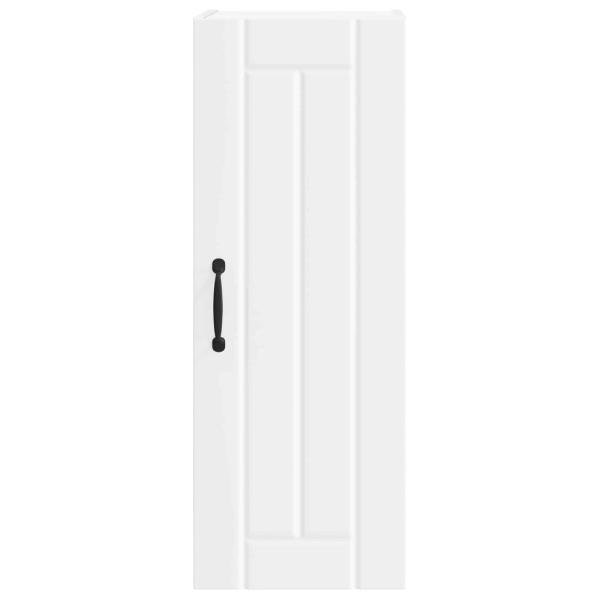 Küchenhängeschrank mit Regal Weiß 30 x 31 x 80 cm Holzwerkstoff