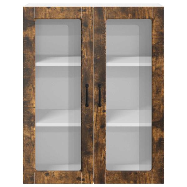 Küchenhängeschrank Räuchereiche 80 x 31 x 100 cm Holzwerkstoff