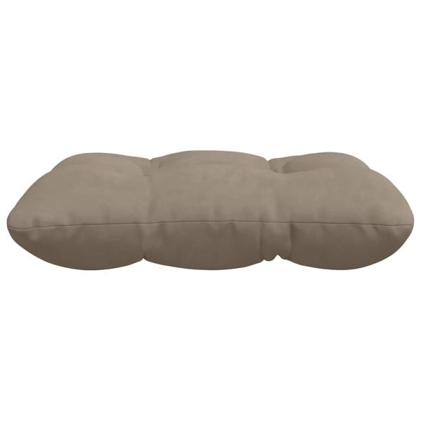 Sitzkissen 4 pcs Taupe 45 x 45 cm Mikrofaserstoff