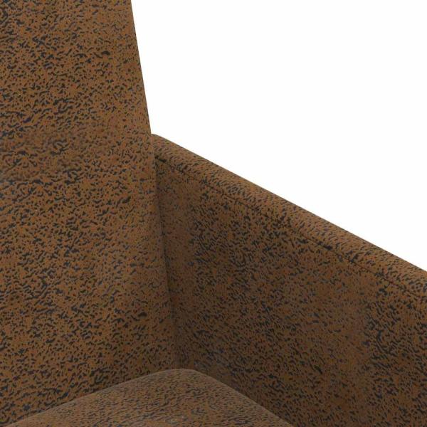 Esszimmerstühle mit Rädern 2 pcs Braun 57 x 66 x 94 cm