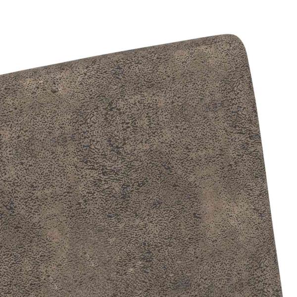 Esszimmerstühle mit Rädern 2 pcs Dunkelgrau 57 x 66 x 94 cm