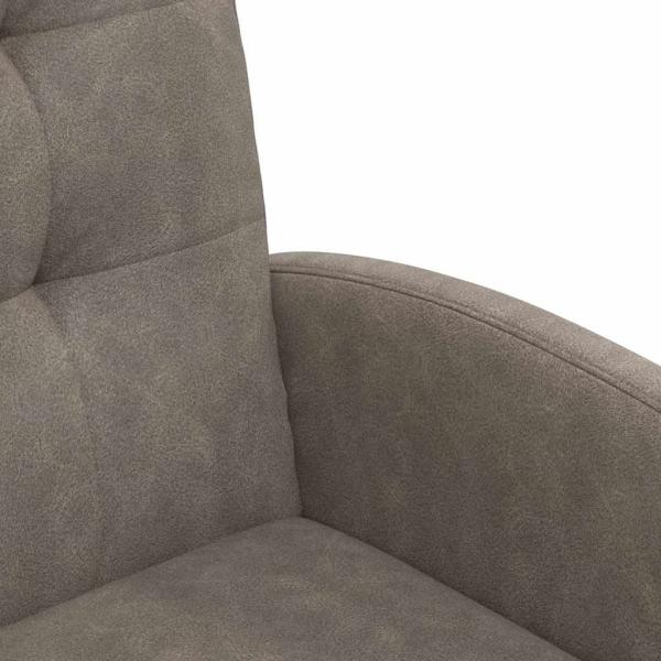 Esszimmerstühle 2 pcs Grau 57 x 67 x 98 cm Kunstleder