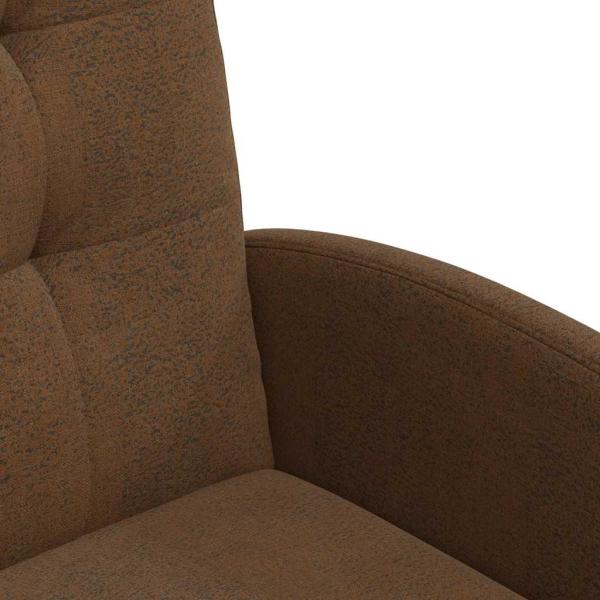 Esszimmerstühle mit Rädern 2 pcs Braun 57 x 67 x 98 cm