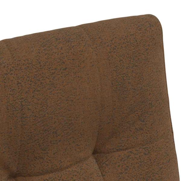 Esszimmerstühle mit Rädern 2 pcs Braun 57 x 67 x 98 cm