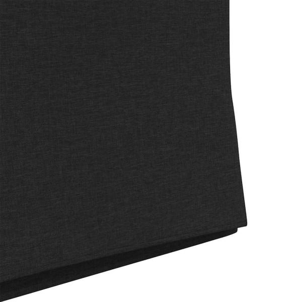 Esszimmerstühle 2 pcs Schwarz 57 x 67 x 95 cm Stoff