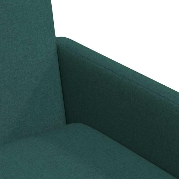 Esszimmerstühle 2 pcs Dunkelgrün 57 x 67 x 95 cm Stoff