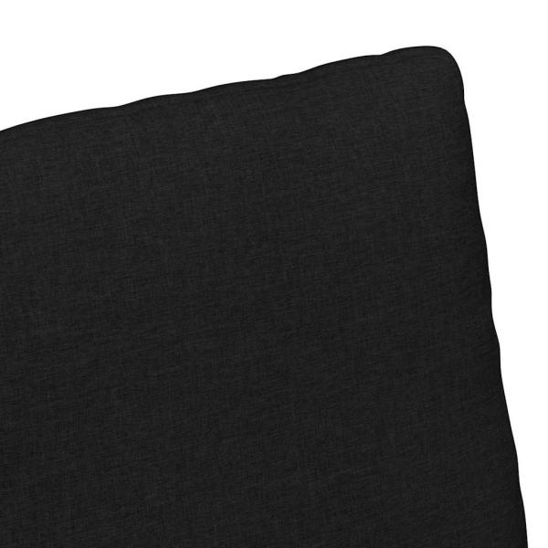 Esszimmerstühle 2 pcs Schwarz 57 x 67 x 98 cm Stoff