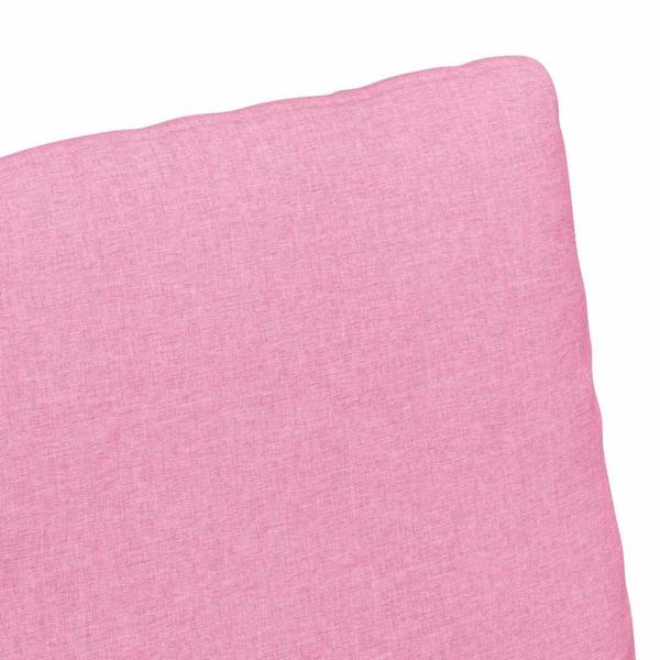 Esszimmerstühle 2 pcs Rosa 57 x 67 x 98 cm Stoff