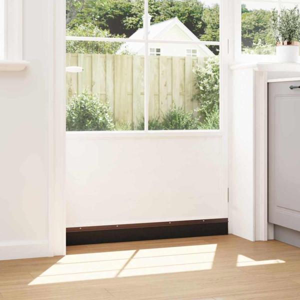 Aufsteck Türbürstendichtungen 2 pcs Braun 100 cm