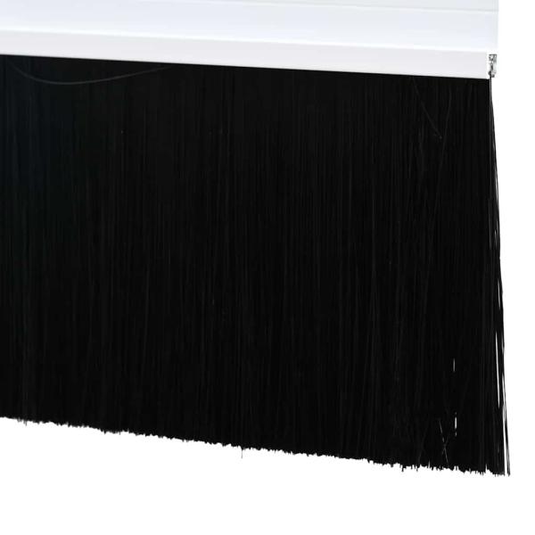 Aufsteck Türbürstendichtungen 2 pcs Weiß 100 cm