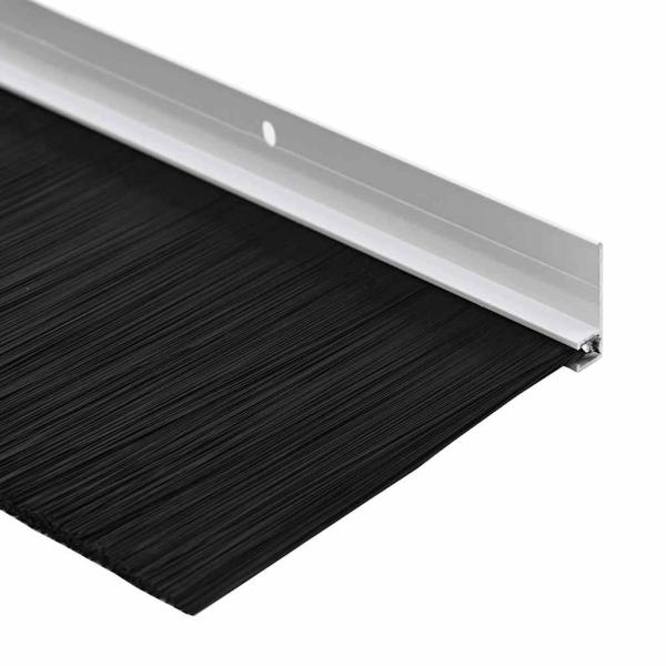 Aufsteck Türbürstendichtungen 6 pcs Weiß 100 cm