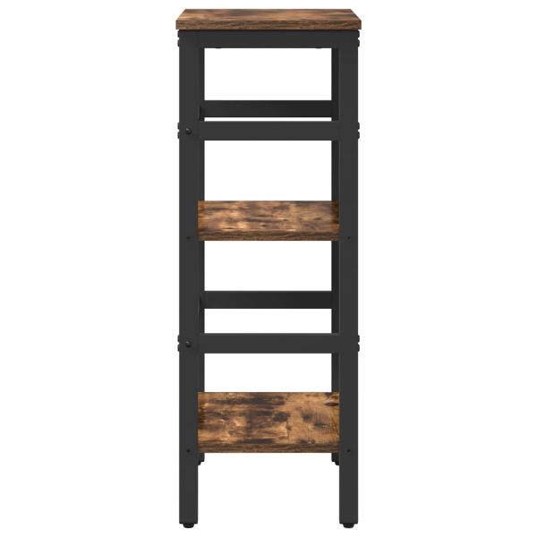 Bücherregal Geräucherte Eiche 40 x 29,5 x 81 cm Holzwerkstoff