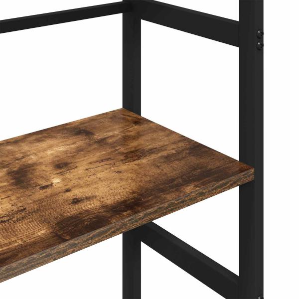 Bücherregal Geräucherte Eiche 40 x 29,5 x 81 cm Holzwerkstoff