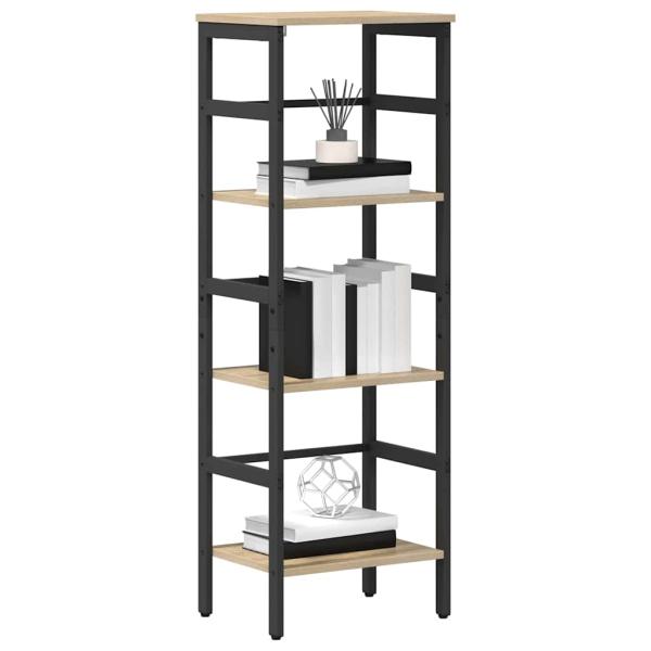 Bücherregal Sonoma-Eiche 40 x 29,5 x 115 cm Holzwerkstoff