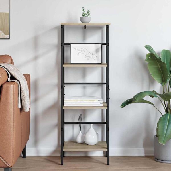 Bücherregal Sonoma-Eiche 40 x 29,5 x 115 cm Holzwerkstoff