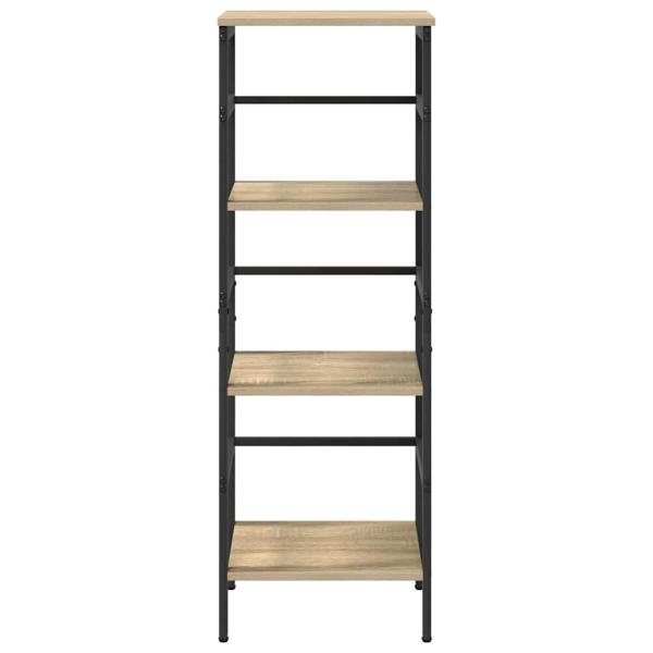 Bücherregal Sonoma-Eiche 40 x 29,5 x 115 cm Holzwerkstoff
