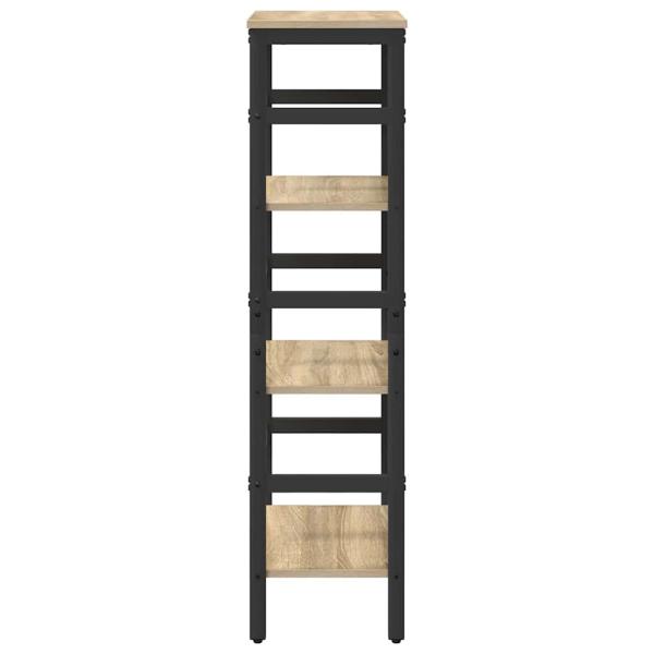 Bücherregal Sonoma-Eiche 40 x 29,5 x 115 cm Holzwerkstoff