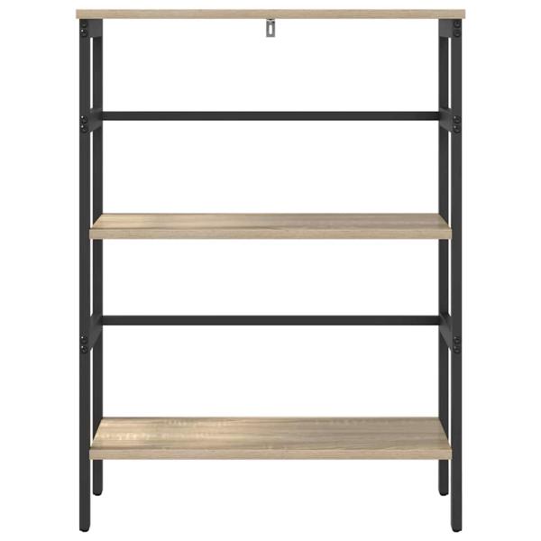 Bücherregal Sonoma-Eiche 60 x 29,5 x 81 cm Holzwerkstoff