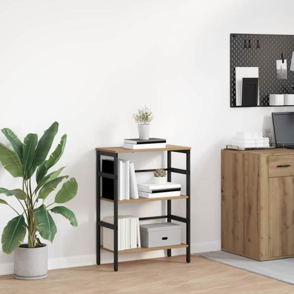 ARDEBO.de - Bücherregal Artisan-Eiche 60 x 29,5 x 81 cm Holzwerkstoff