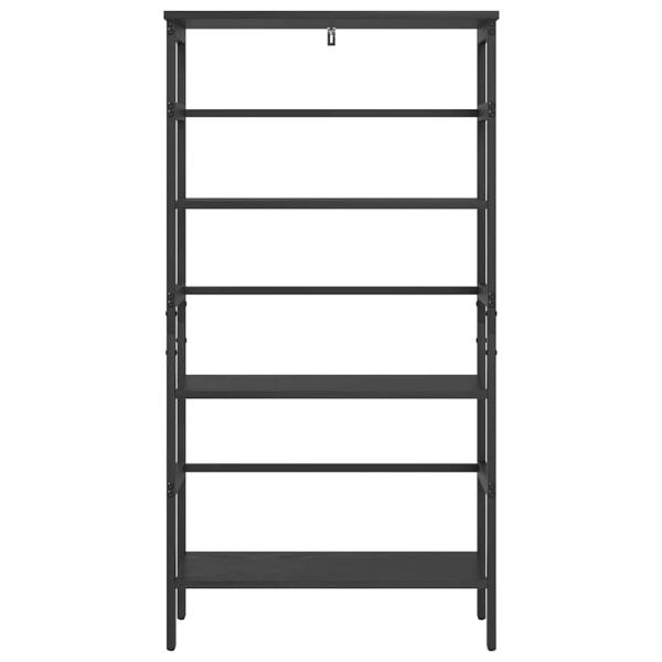 Bücherregal 3 Ebenen 60 x 29,5 x 115 cm Holzwerkstoff
