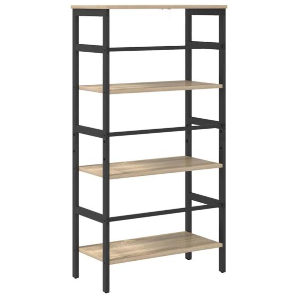 Bücherregal Sonoma-Eiche 60 x 29,5 x 115 cm Holzwerkstoff