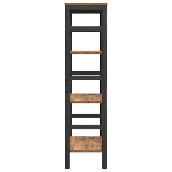 Bücherregal Altholz 60 x 29,5 x 115 cm Holzwerkstoff