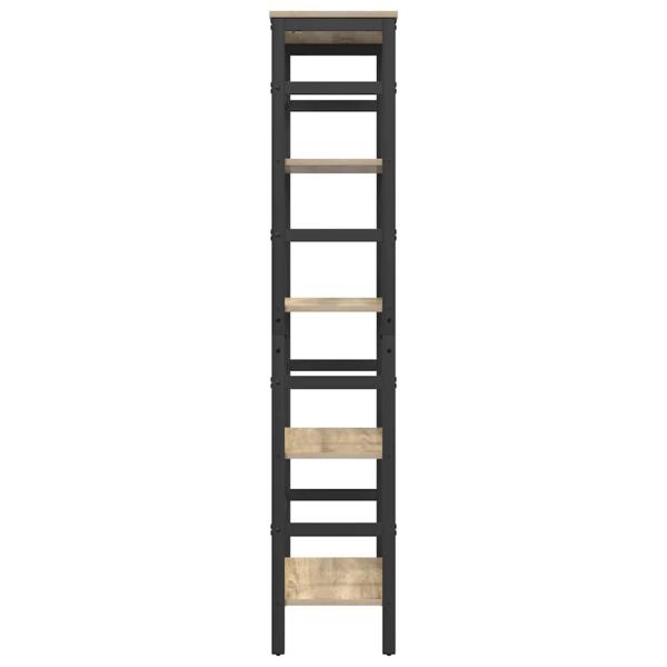 Bücherregal Sonoma-Eiche 60 x 29,5 x 149 cm Holzwerkstoff