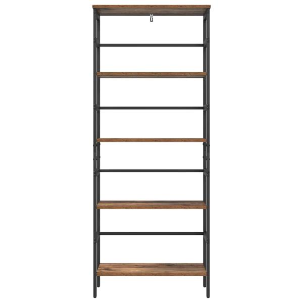 Bücherregal Altholz 60 x 29,5 x 149 cm Holzwerkstoff