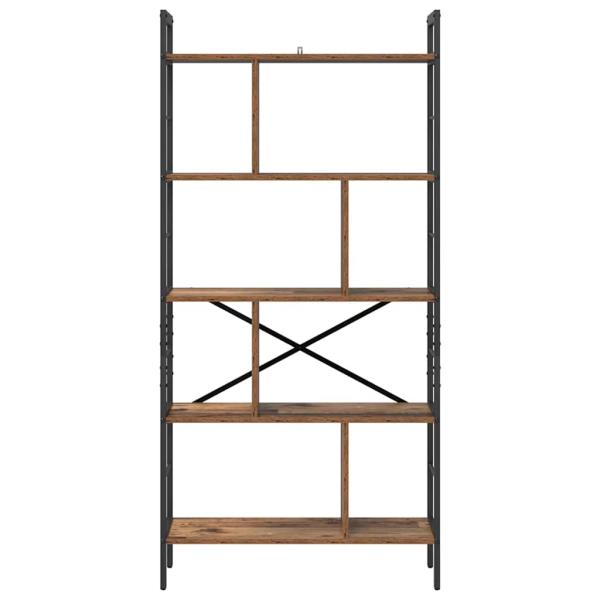 Bücherregal Altholz 75 x 30 x 156 cm Holzwerkstoff