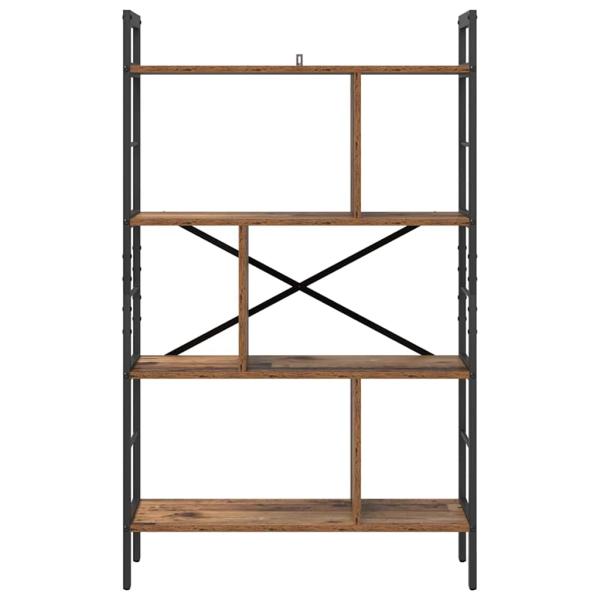 Bücherregal Altholz 75 x 30 x 123,5 cm Holzwerkstoff