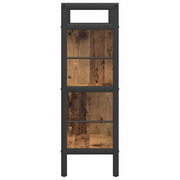 Bücherregal Altholz 75 x 30 x 91 cm Holzwerkstoff