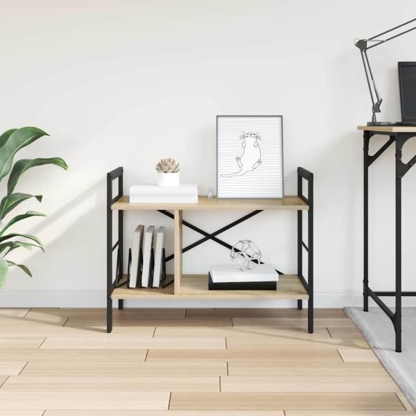 Bücherregal Sonoma-Eiche 75 x 30 x 58,5 cm Holzwerkstoff