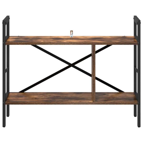 Bücherregal Geräucherte Eiche 75 x 30 x 58,5 cm Holzwerkstoff