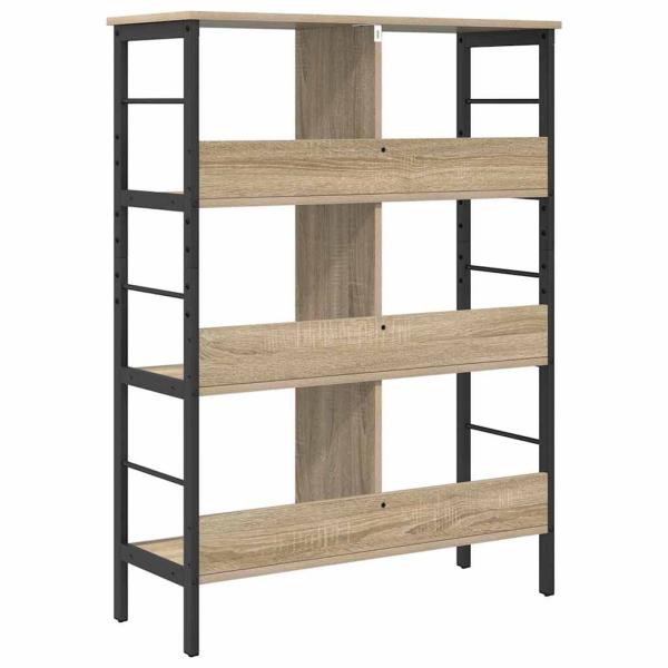 Bücherregal Sonoma-Eiche 82 x 32 x 112 cm Holzwerkstoff