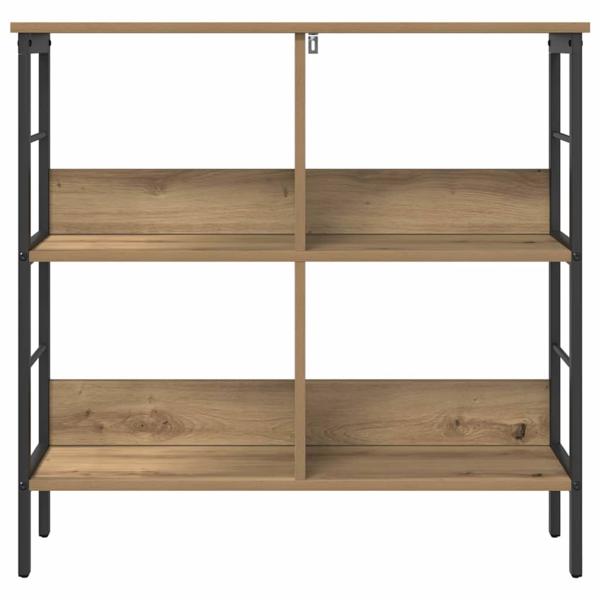 Bücherregal Artisan-Eiche 82 x 32 x 79 cm Holzwerkstoff