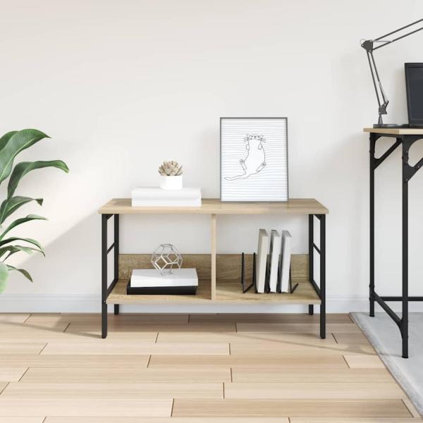 Bücherregal Sonoma-Eiche 82 x 32 x 47 cm Holzwerkstoff