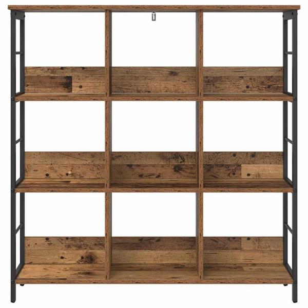 Bücherregal Altholz 102 x 32 x 104,5 cm Holzwerkstoff