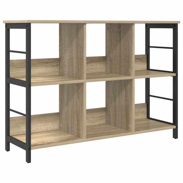 Bücherregal Sonoma-Eiche 102 x 32 x 72,5 cm Holzwerkstoff