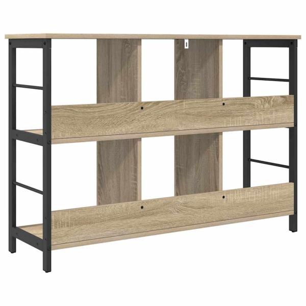 Bücherregal Sonoma-Eiche 102 x 32 x 72,5 cm Holzwerkstoff