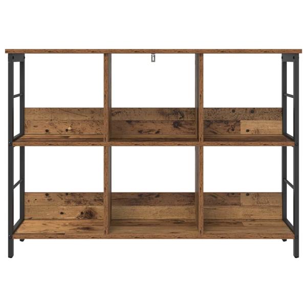 Bücherregal Altholz 102 x 32 x 72,5 cm Holzwerkstoff